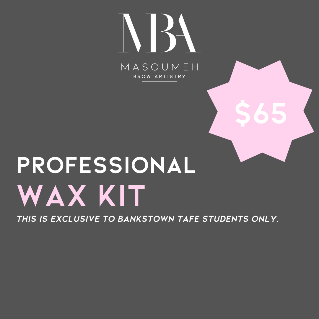 TAFE WAX KIT - PROFESSIONAL - Masoumeh Brow Artistry