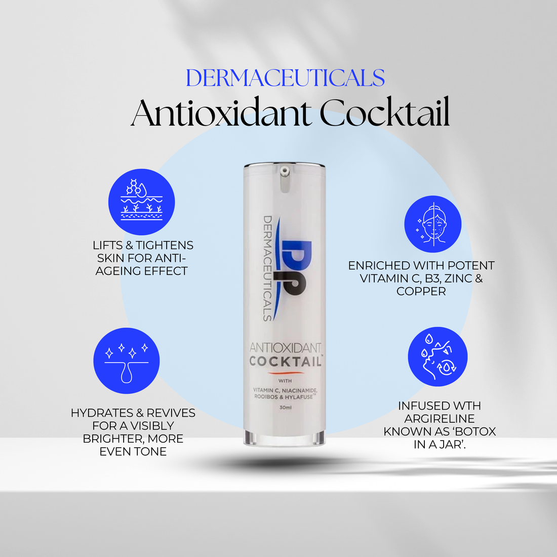 DP Antioxidant Cocktail - 30mls - Masoumeh Brow Artistry
