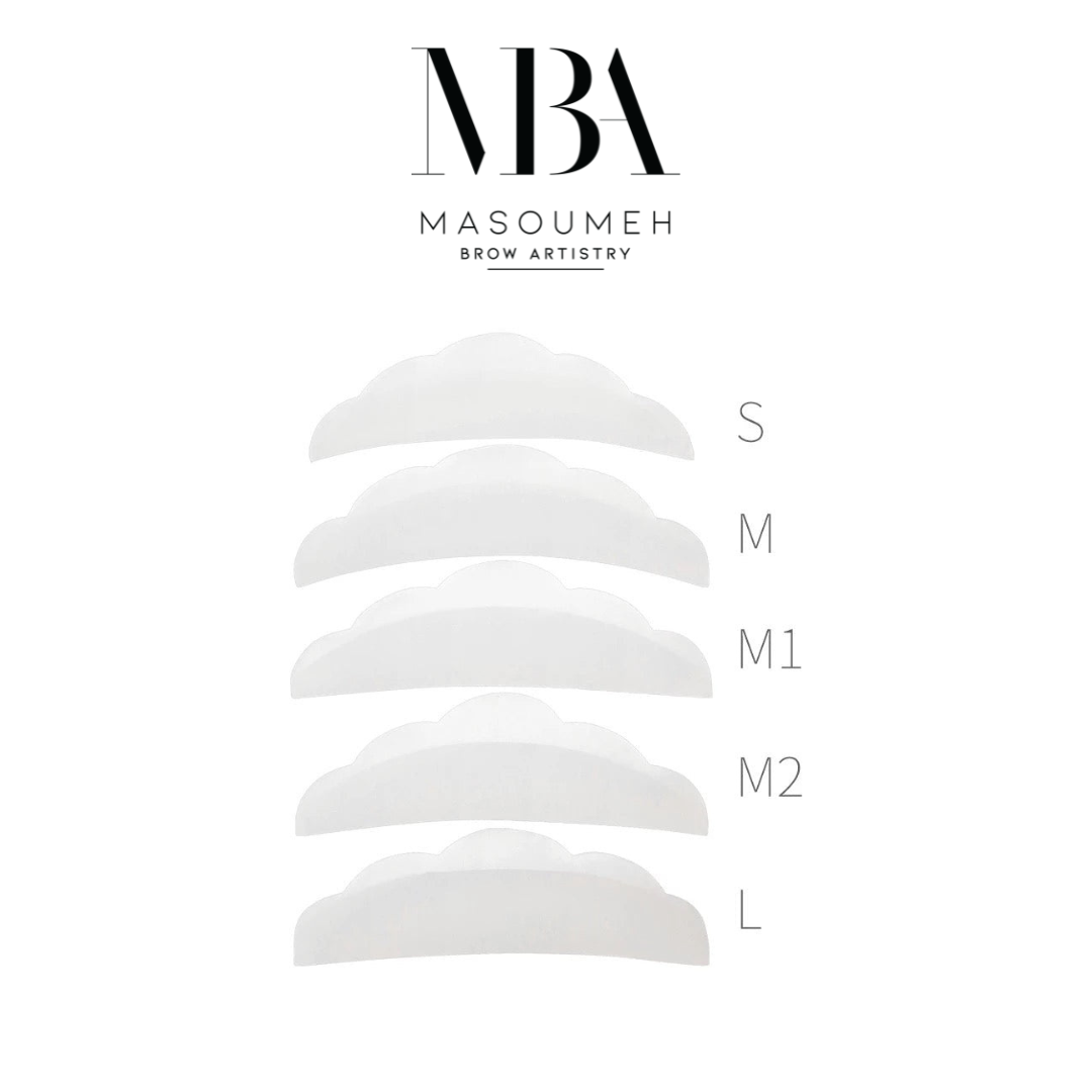 TAFE STUDENT EYELASH LIFT ROD SET - Masoumeh Brow Artistry