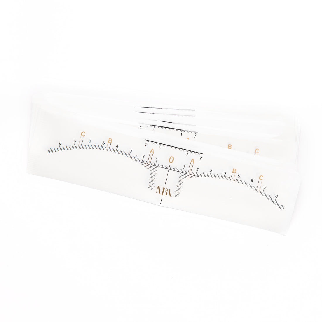BROW MEASURING STICKER - 50 PACK - Masoumeh Brow Artistry