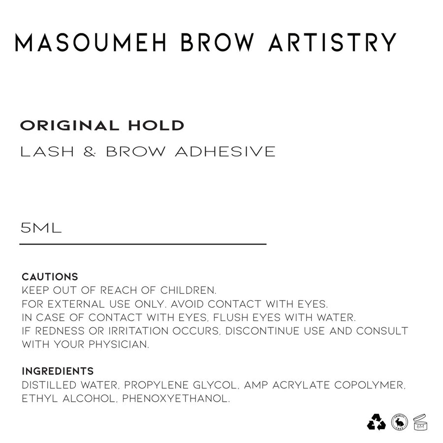 LASH & BROW ADHESIVE - Masoumeh Brow Artistry 